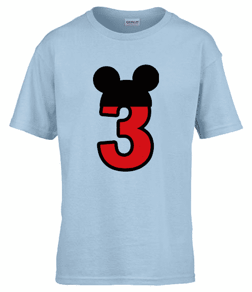 Number Three Kids T-Shirt Product Image