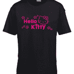 Kitty White Kids T-Shirt Product Image