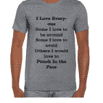 I Love Everyone T-Shirt Product Image