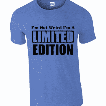 I'm A Limited Edition Product Image