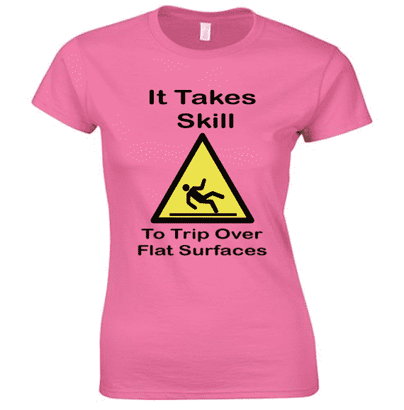 Trip Over Surface Ladies T-Shirt Product Image