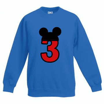 Number Three Kids Sweater Product Image