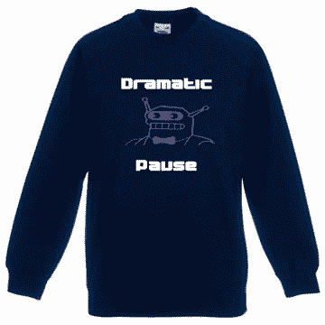 Dramatic Pause Kids Sweater Product Image