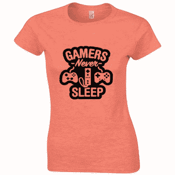Gamers Sleep Ladies Product Image