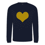 Heart Unisex Sweater Product Image
