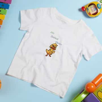 No Ducks Given Kids T-shirt product image