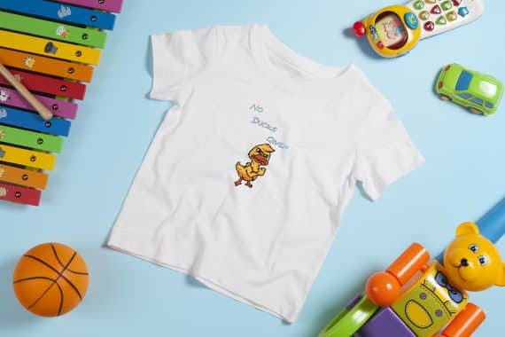 No Ducks Given Kids T-shirt product image