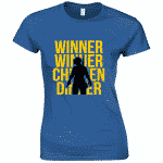 Winner Chicken Dinner Ladies T-Shirt Product Image