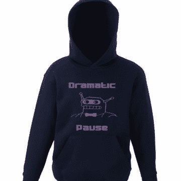 Dramatic Pause Kids Hoodie Product Image